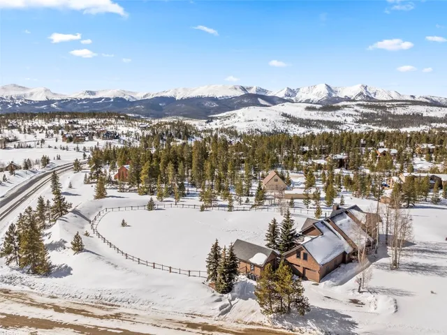 a view of city and mountain