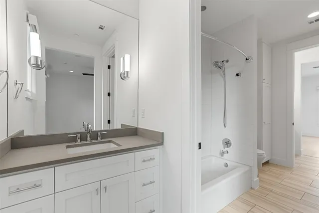 wooden floor in an empty room