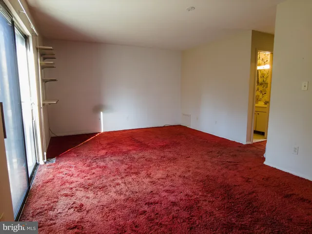 a view of empty room
