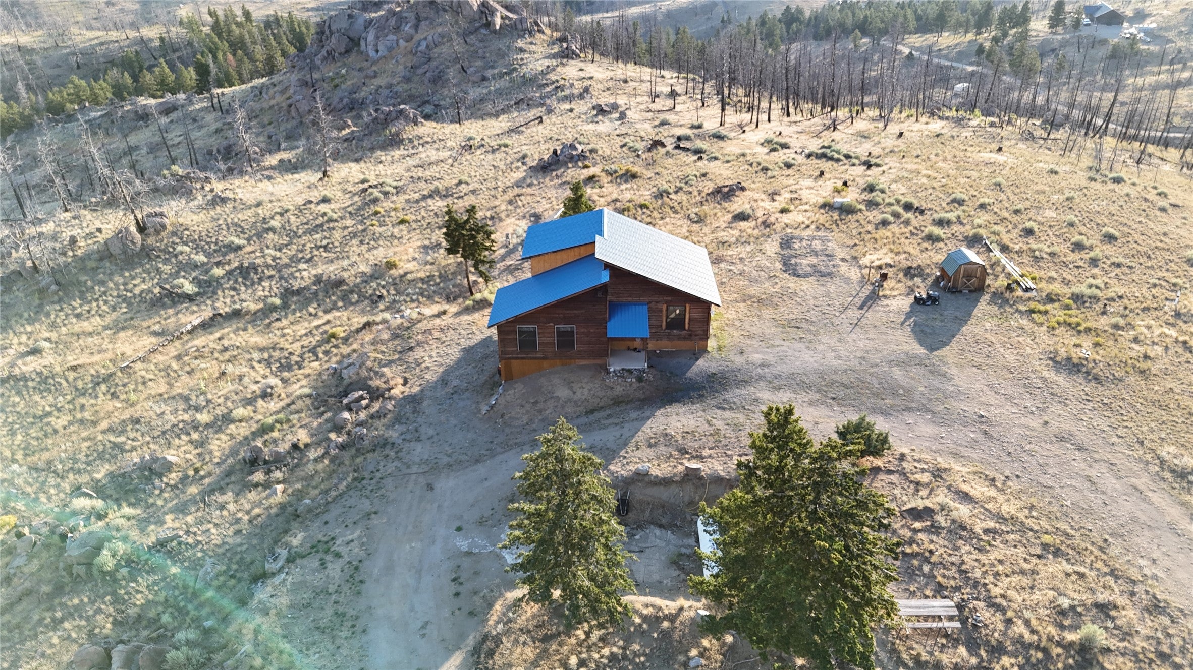 210 Friendspring Road Whitehall, MT 59759 - Photo 19 of 43 Overview of rural landscape with a desert landscape