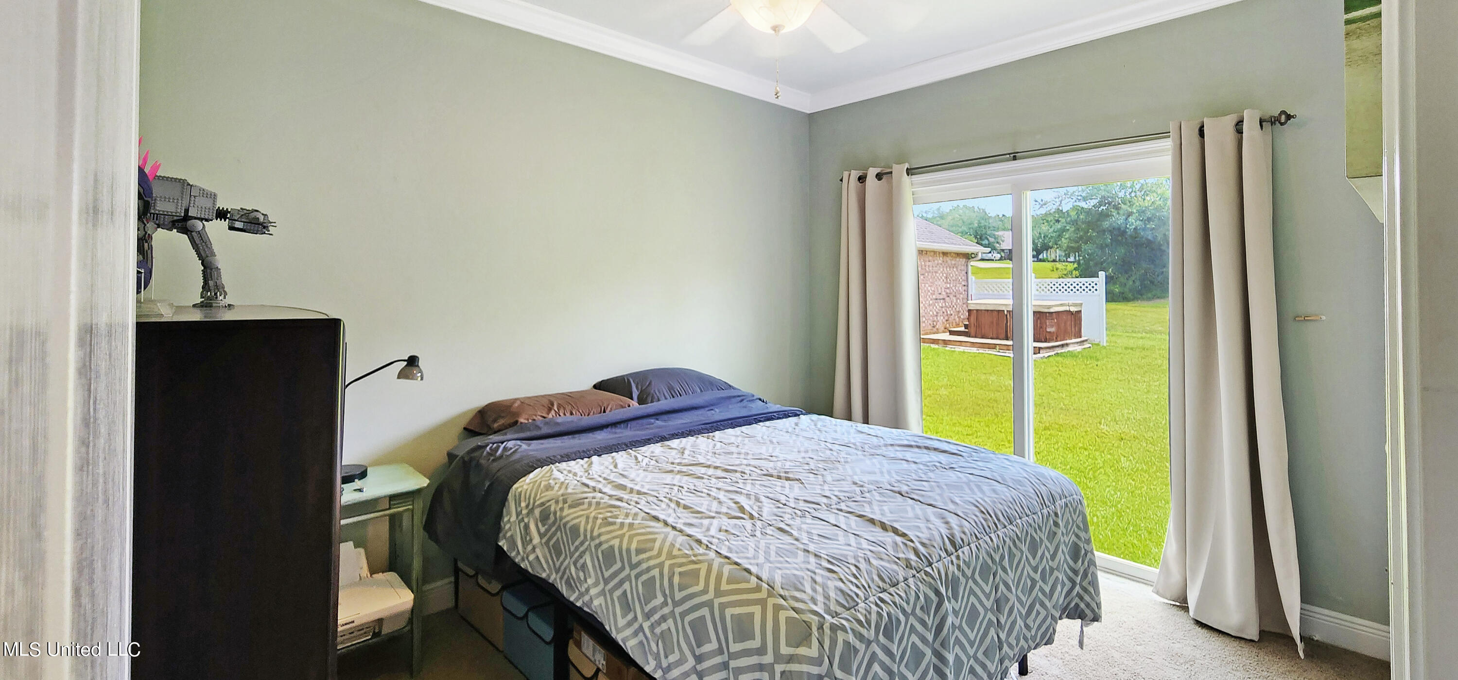 8355 Ridgewood Road Kiln, MS 39556 - Photo 50 of 50 Bedroom|Access to backyard