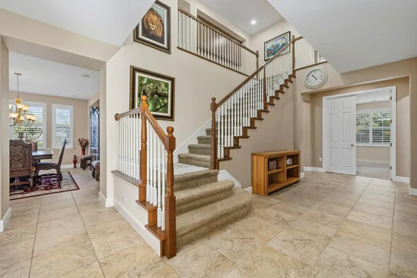 a view of entryway and hall