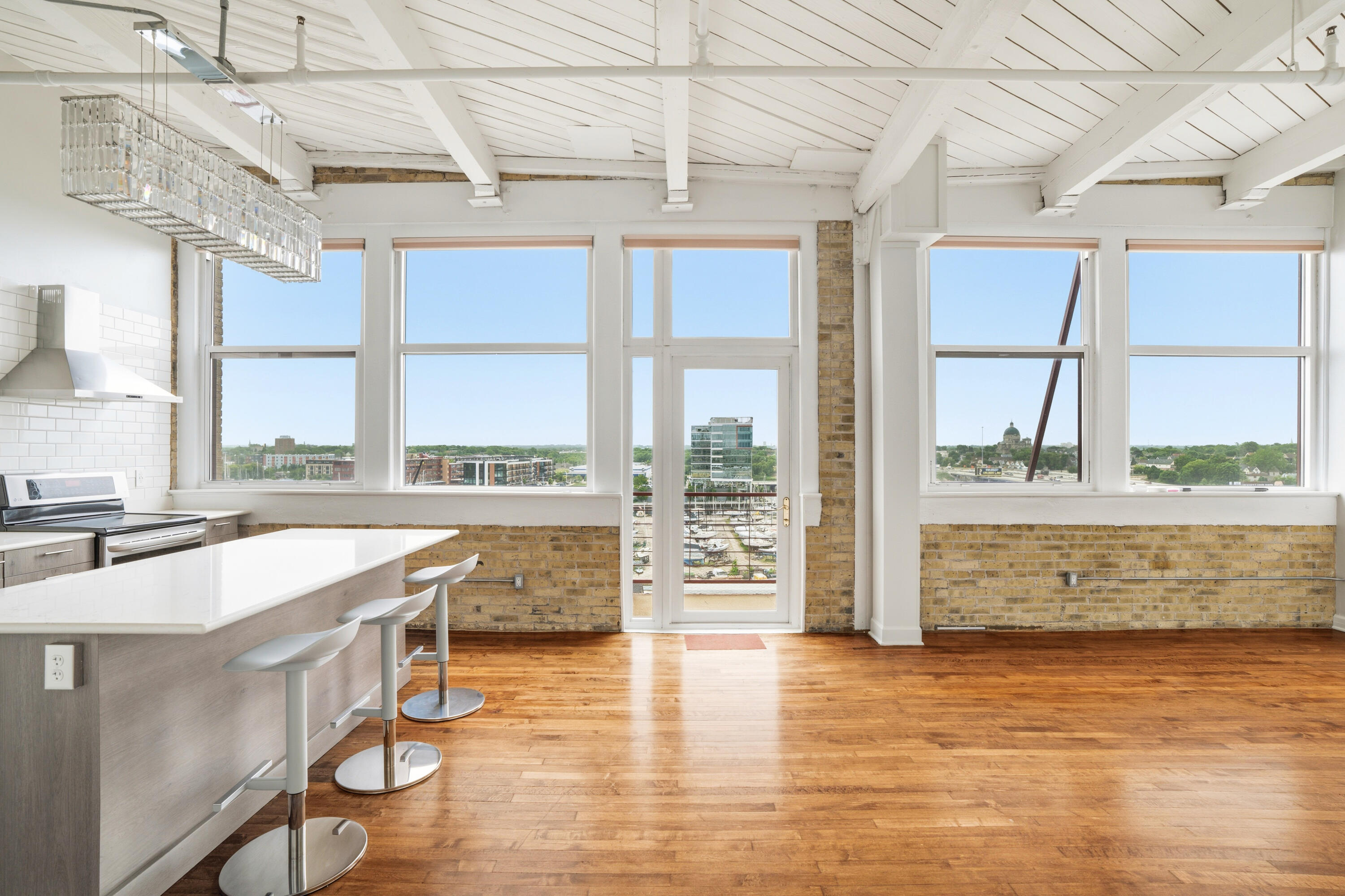 215 West Maple Street, Unit 607 Milwaukee, WI 53204 - Photo 14 of 20 Large Windows, South View, and an Abundance of Natural Light!