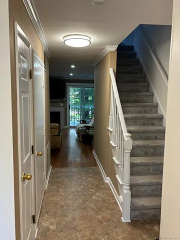 a view of entryway and hall