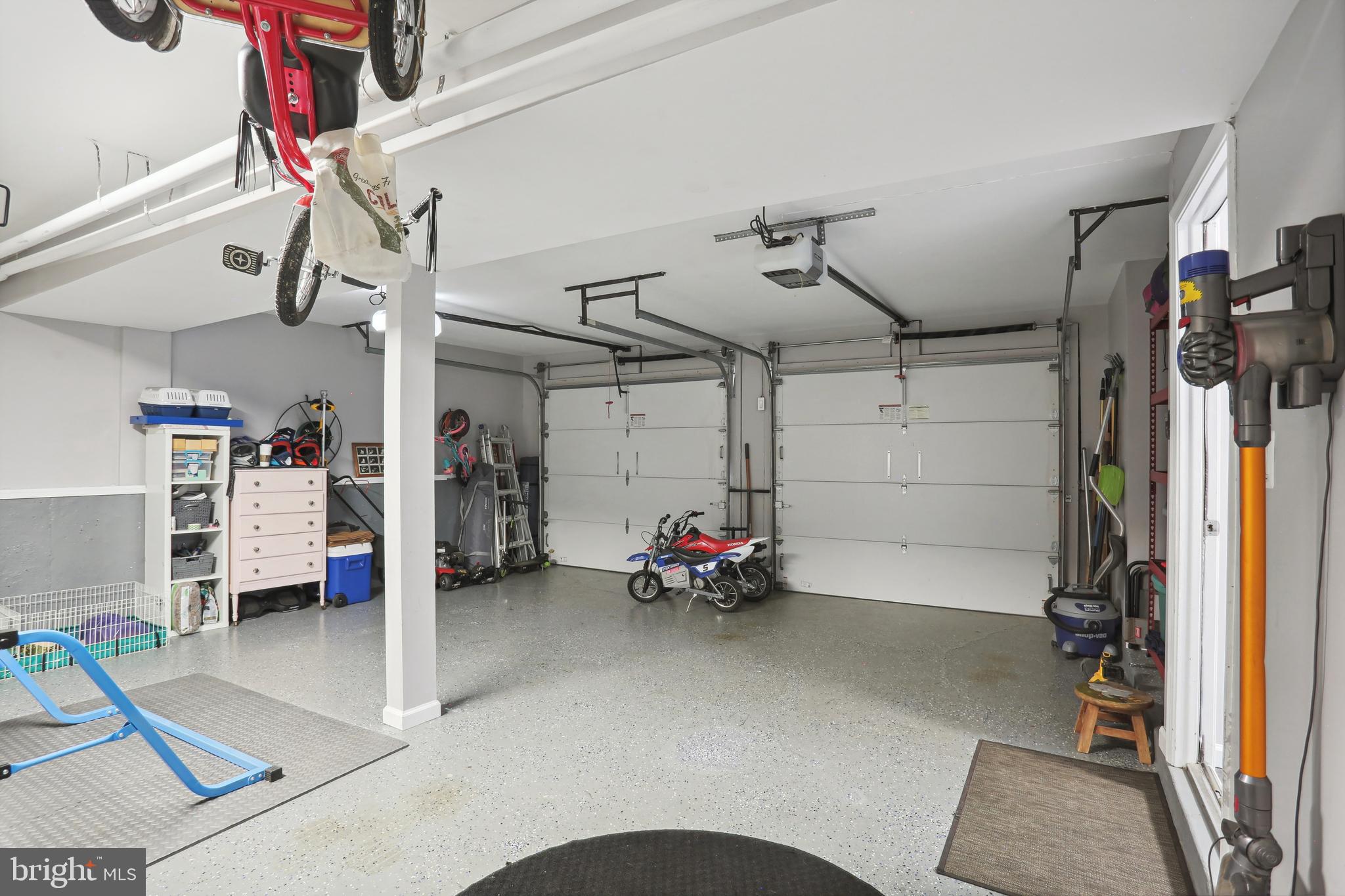 8922 Applecross Lane Springfield, VA 22153 - Photo 21 of 25 Large two car garage with epoxy floors