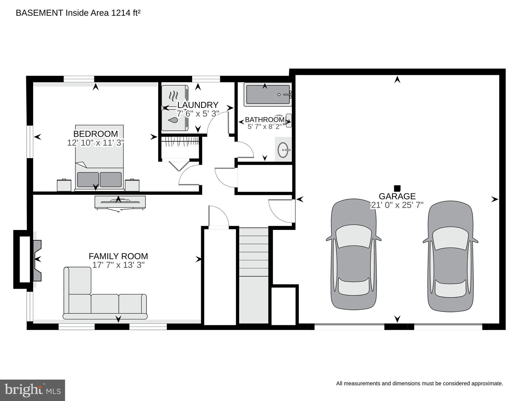 8922 Applecross Lane Springfield, VA 22153 - Photo 25 of 25 Lower Level Floor Plan