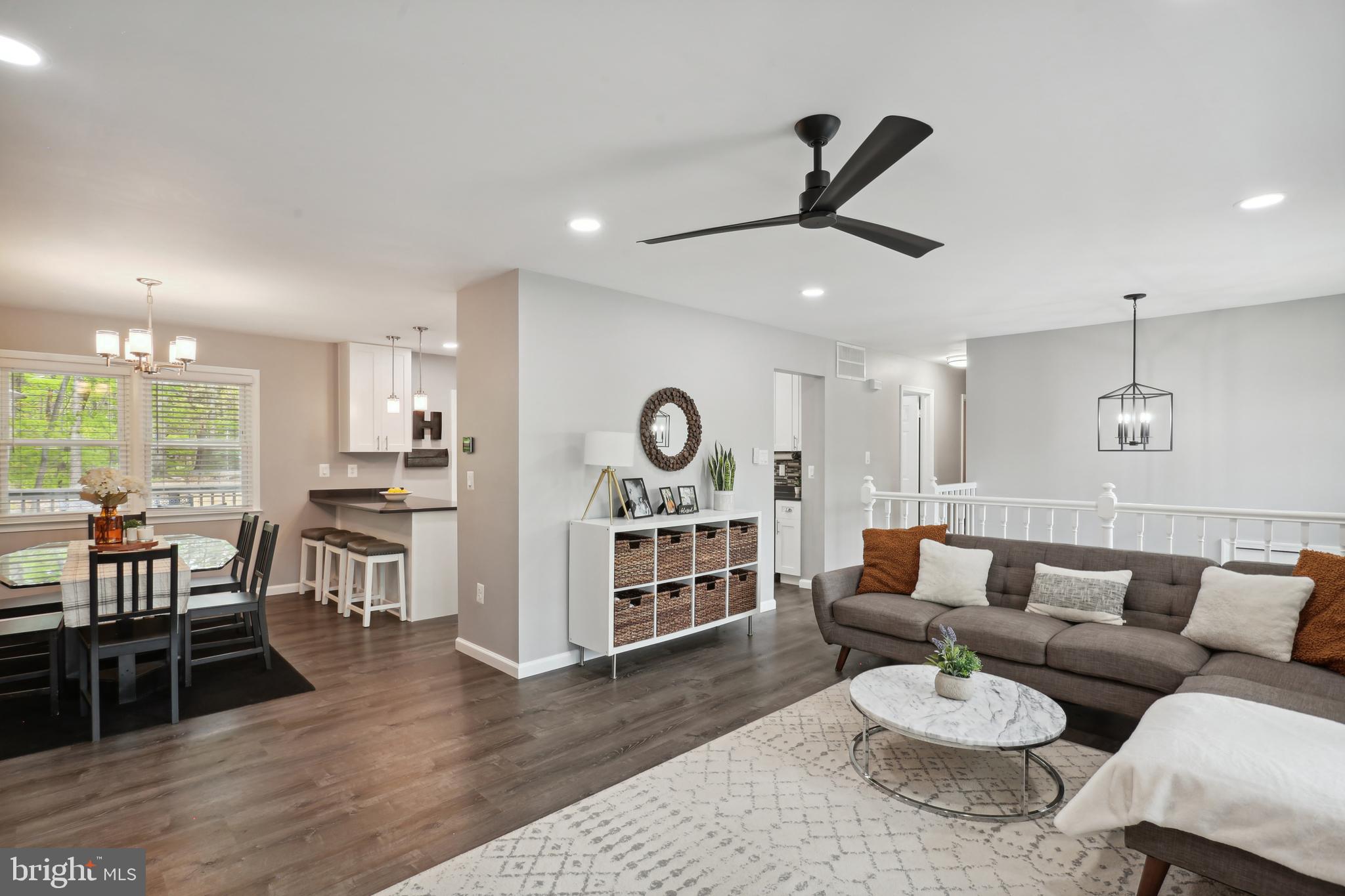8922 Applecross Lane Springfield, VA 22153 - Photo 5 of 25 Living Room: open concept living