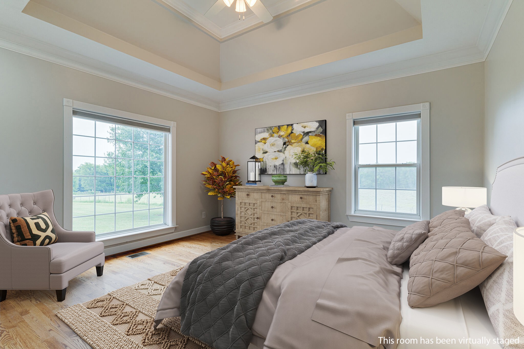115 Rock Bridge Road Gallatin, TN 37066 - Photo 27 of 70 a bedroom with a bed and glass window