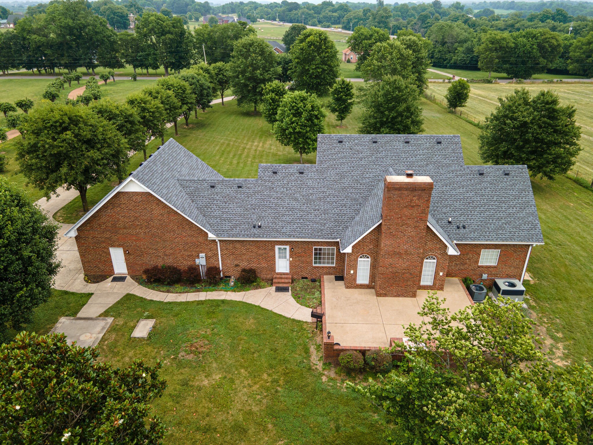 115 Rock Bridge Road Gallatin, TN 37066 - Photo 50 of 70 an aerial view of a house with garden space and street view