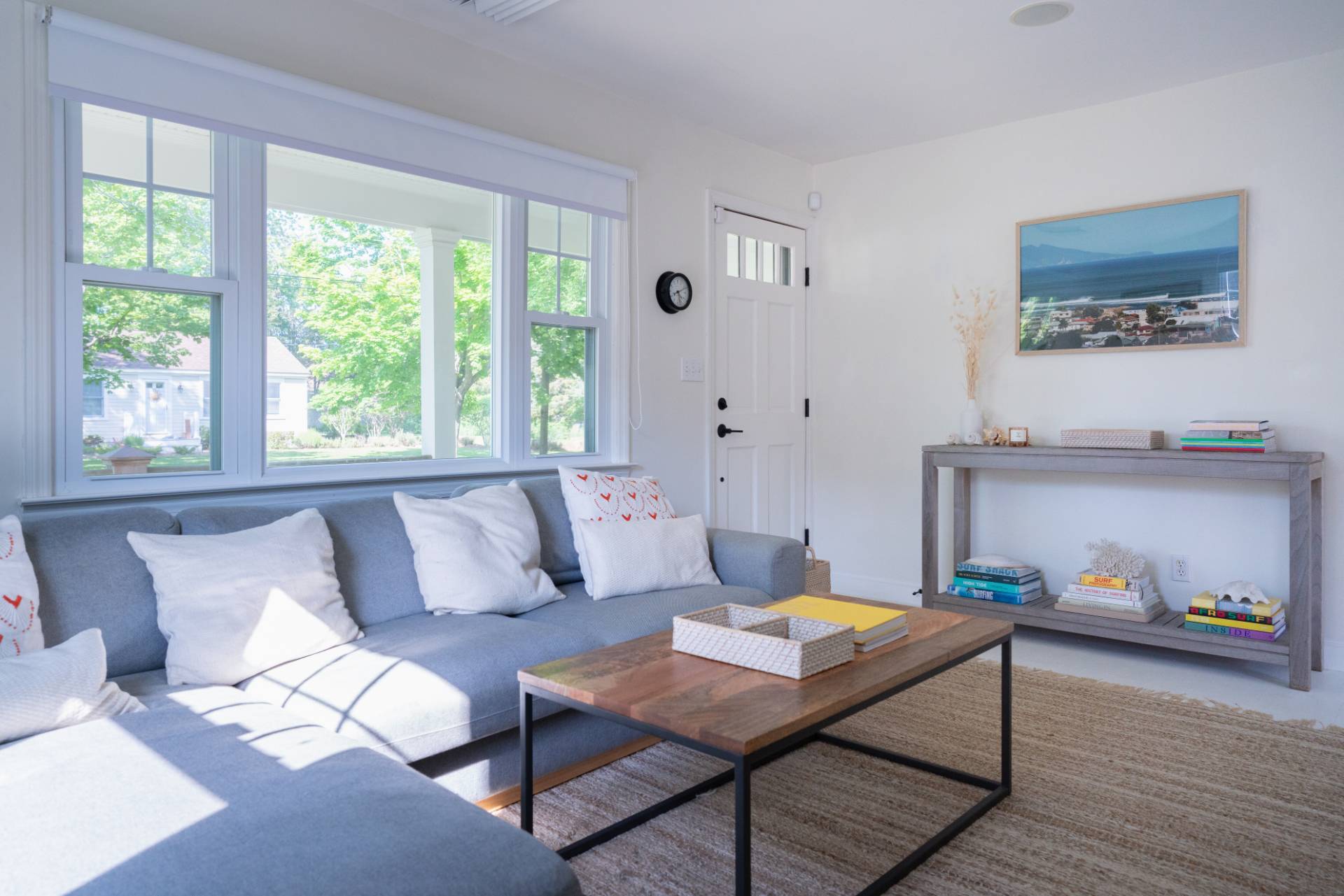 32 Hallock Road East Quogue, NY 11942 - Photo 3 of 24 a living room with furniture and a window