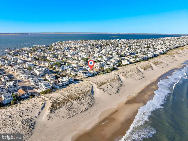 a view of city and ocean