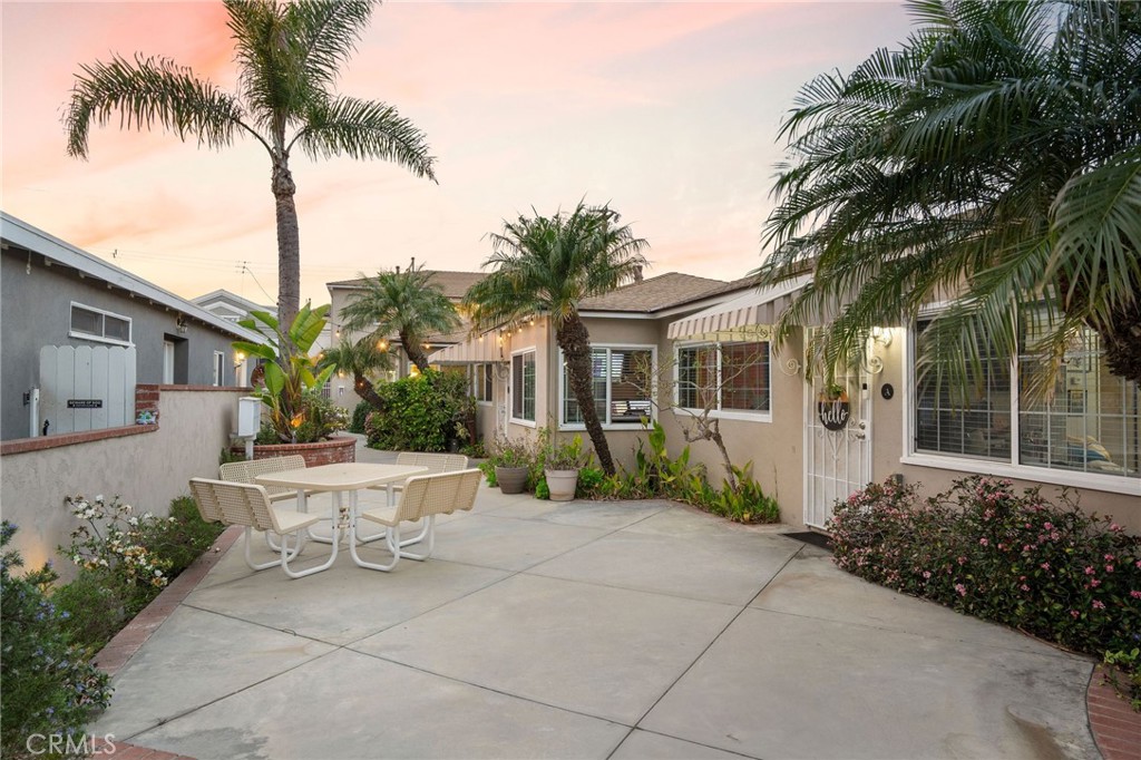 257 5th Street Seal Beach, CA 90740 - Photo 2 of 49 front view of a house with a patio