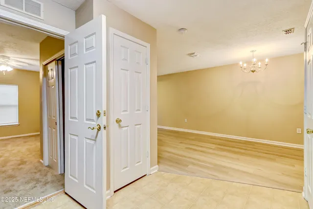 a kitchen with a stove and a microwave