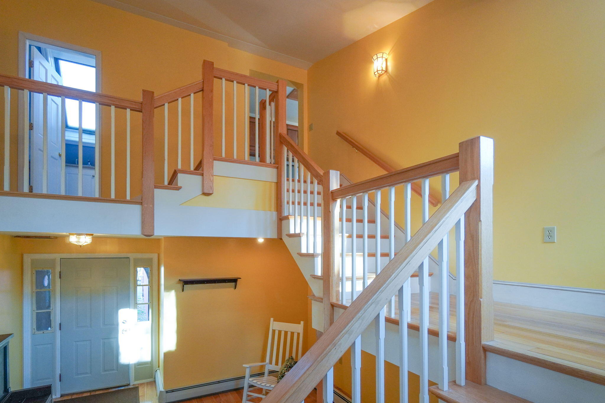 1133 Highway 32 Round Pond, ME 04564 - Photo 11 of 38 Stairwell up to the main house.
