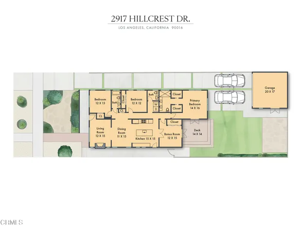 $1,499,000 | 2917 Hillcrest Drive, Los Angeles, CA 90016