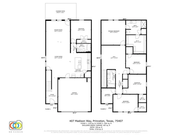 $2,400 | 407 Madison Way, Princeton, TX 75407