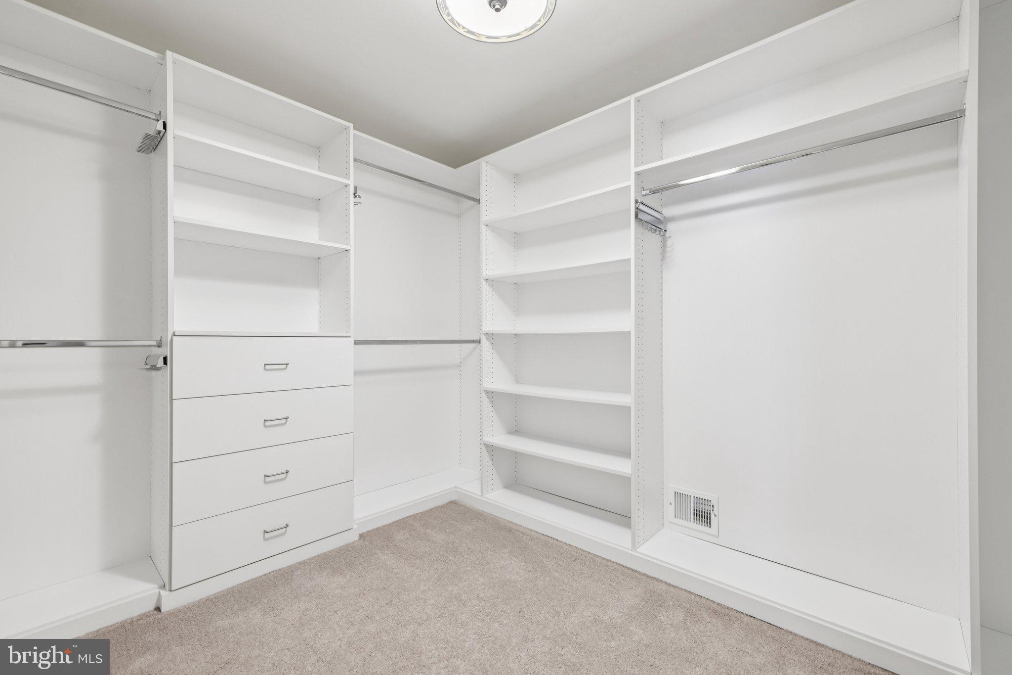 3044 Old Channel Road Laurel, MD 20724 - Photo 11 of 27 Spacious, modern Primary closet design.