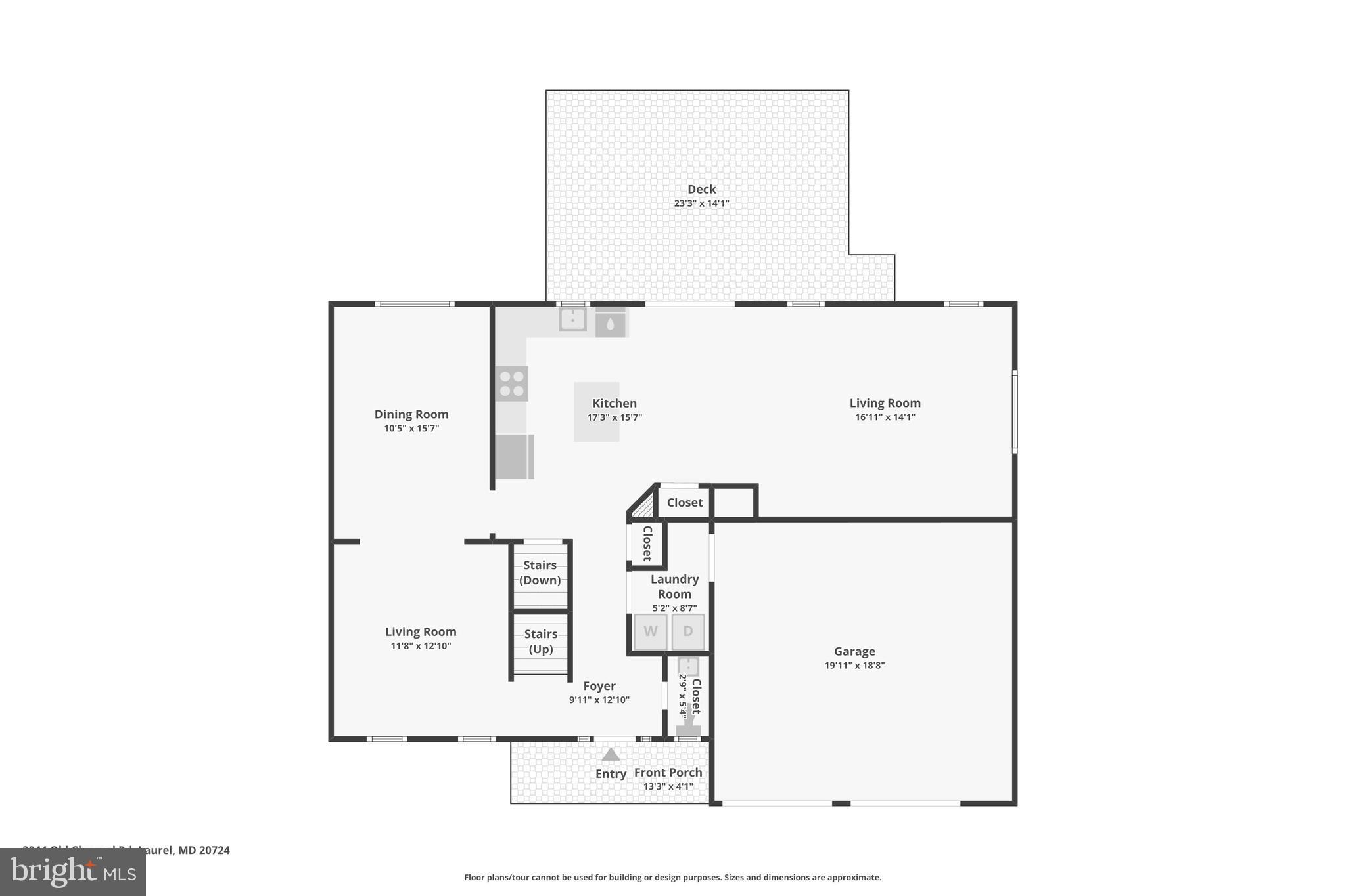 3044 Old Channel Road Laurel, MD 20724 - Photo 25 of 27 Floor Plans Main level