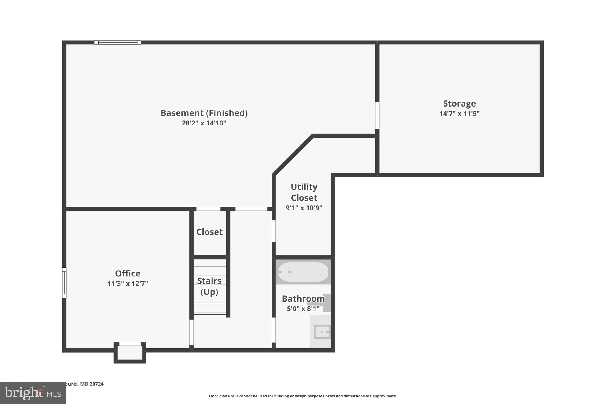 3044 Old Channel Road Laurel, MD 20724 - Photo 27 of 27 Floor Plans Basement