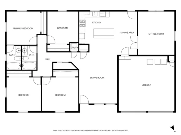 a picture of floor plan
