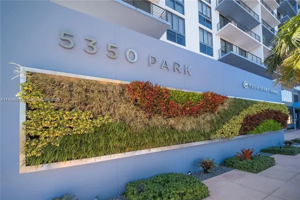 a view of a sign board