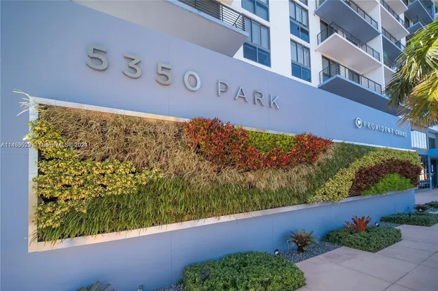 a view of a sign board