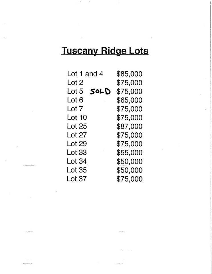 Lot 25 Tuscany Ridge Durango, IA 52039 - Photo 2 of 9 Gallery Image 2