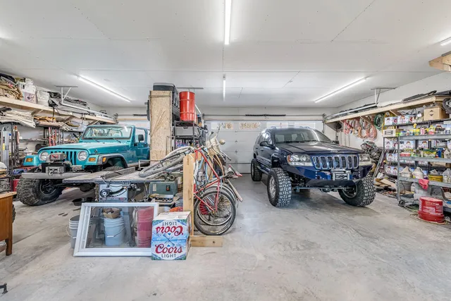 a view of storage and utility room