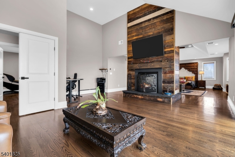 846 Sunset Ridge Bridgewater, NJ 08807 - Photo 26 of 50 a living room with furniture and a fireplace