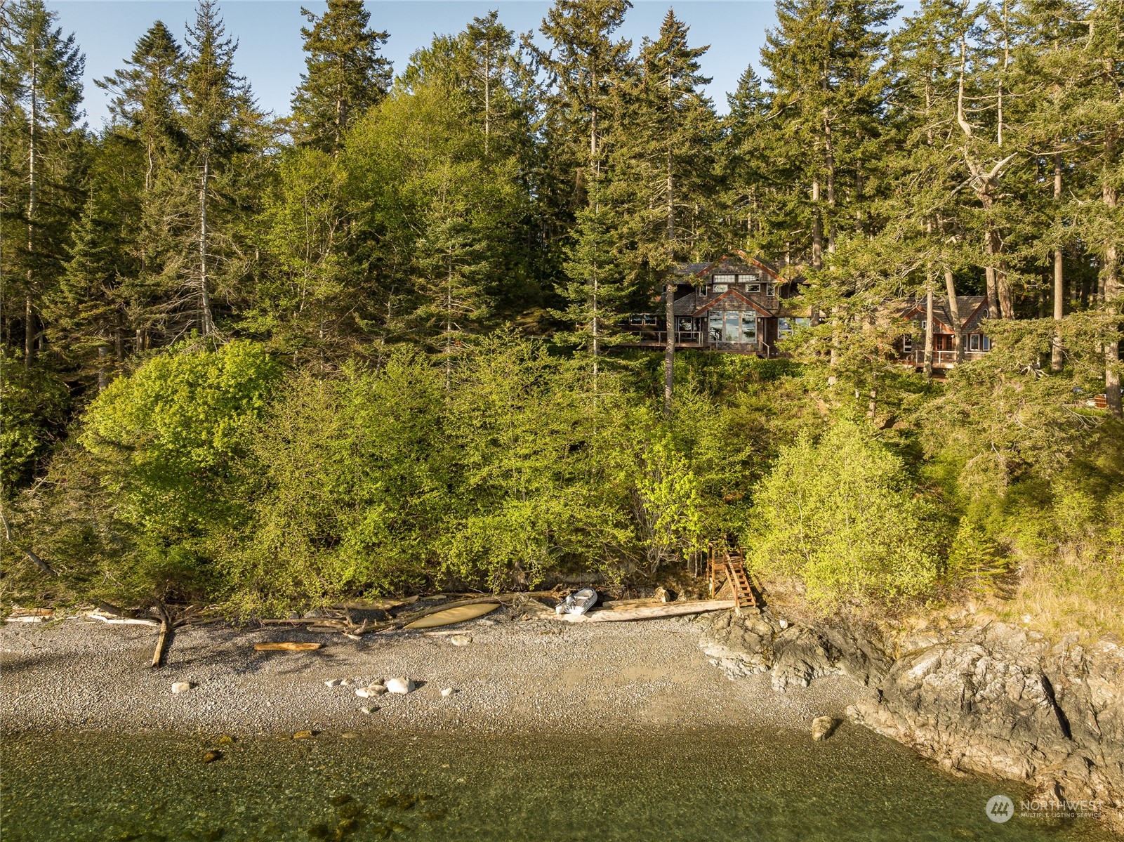 777 Eliza Road Lopez Island, WA 98261 - Photo 33 of 38 a view of a yard with a tree