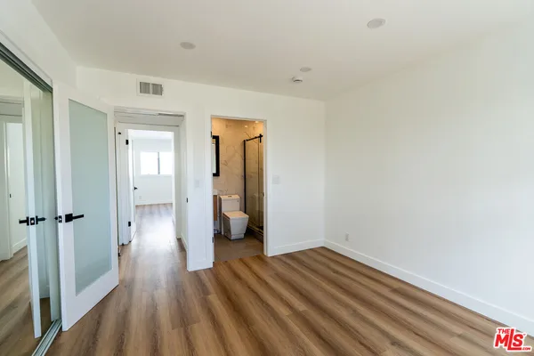 wooden floor in an empty room
