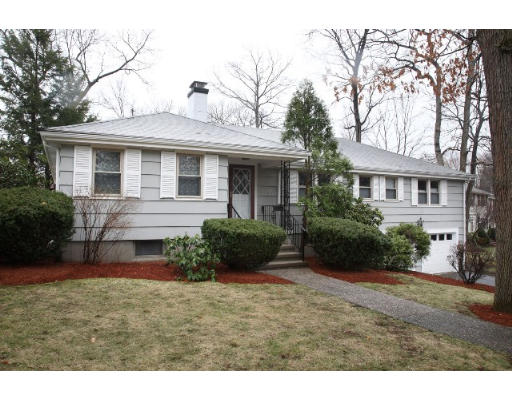 78 Ivy Road Wellesley, MA 02482 - Photo 1 of 1 a view of a front of house with a yard