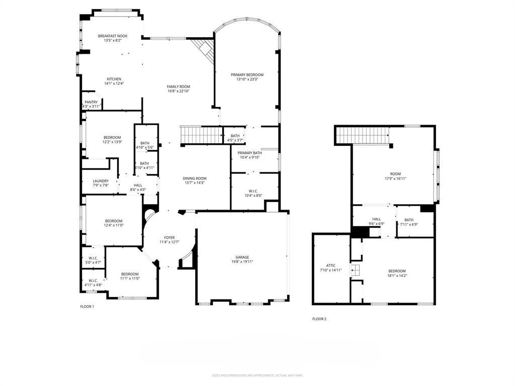 5224 Smokey Ridge Drive Fort Worth, TX 76123 - Photo 21 of 36 a picture of floor plan