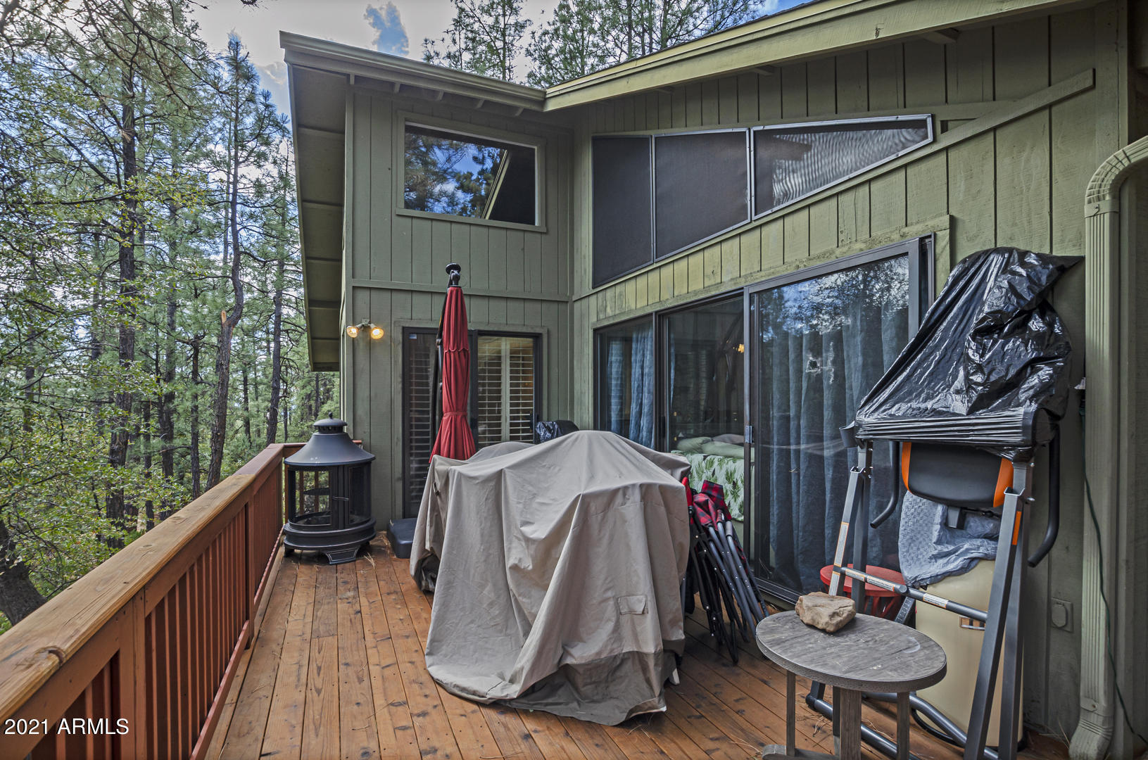 5197 Juniper Loop Pine, AZ 85544 - Photo 25 of 30 Deck - east side