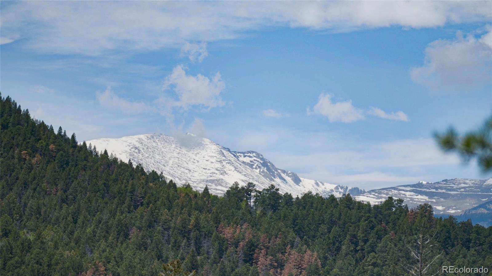 Upper Bear Creek Road Evergreen, CO 80439 - Photo 14 of 31 a view of a yard and mountain view