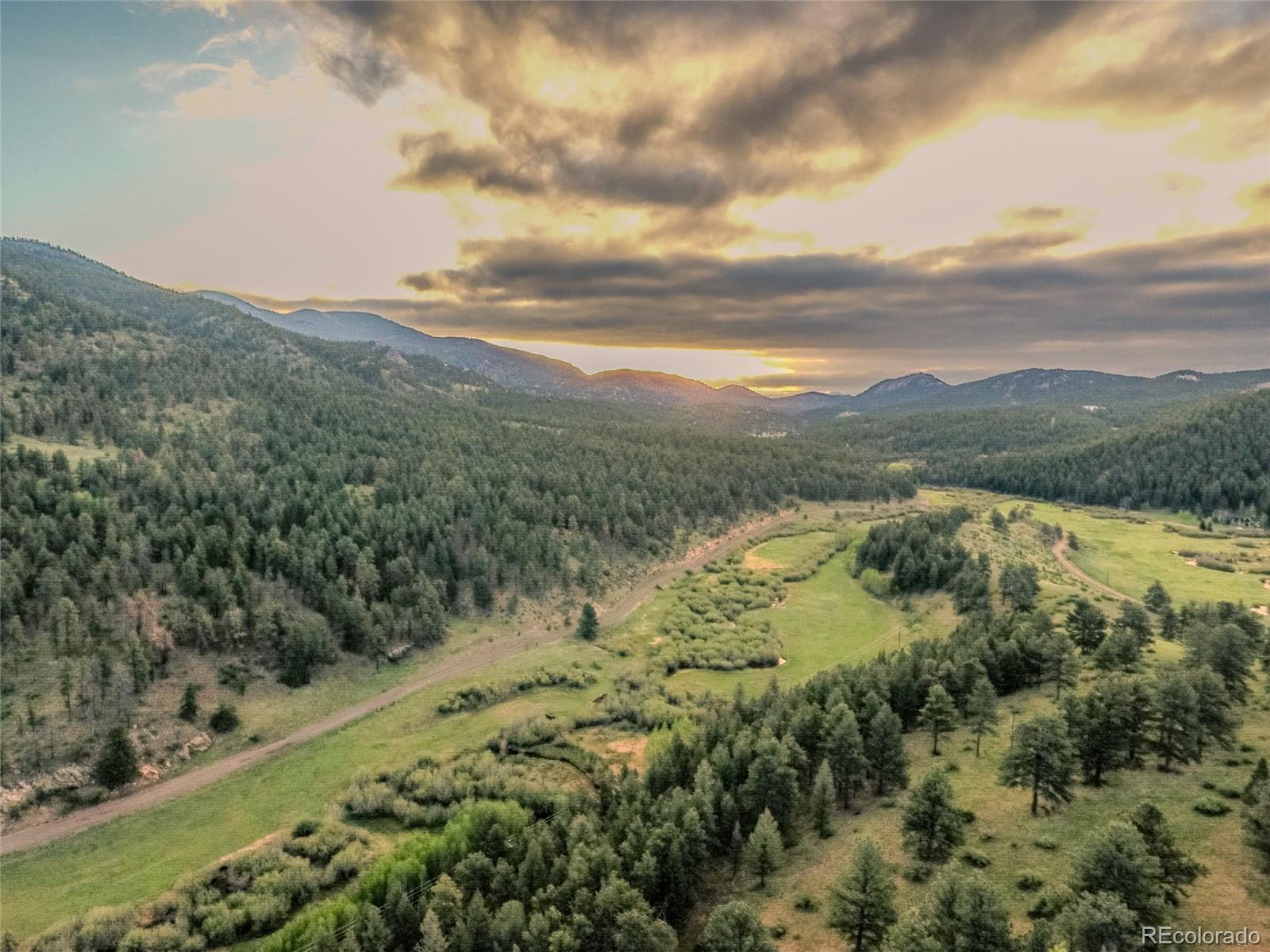 Upper Bear Creek Road Evergreen, CO 80439 - Photo 21 of 31 a view of lake with mountain