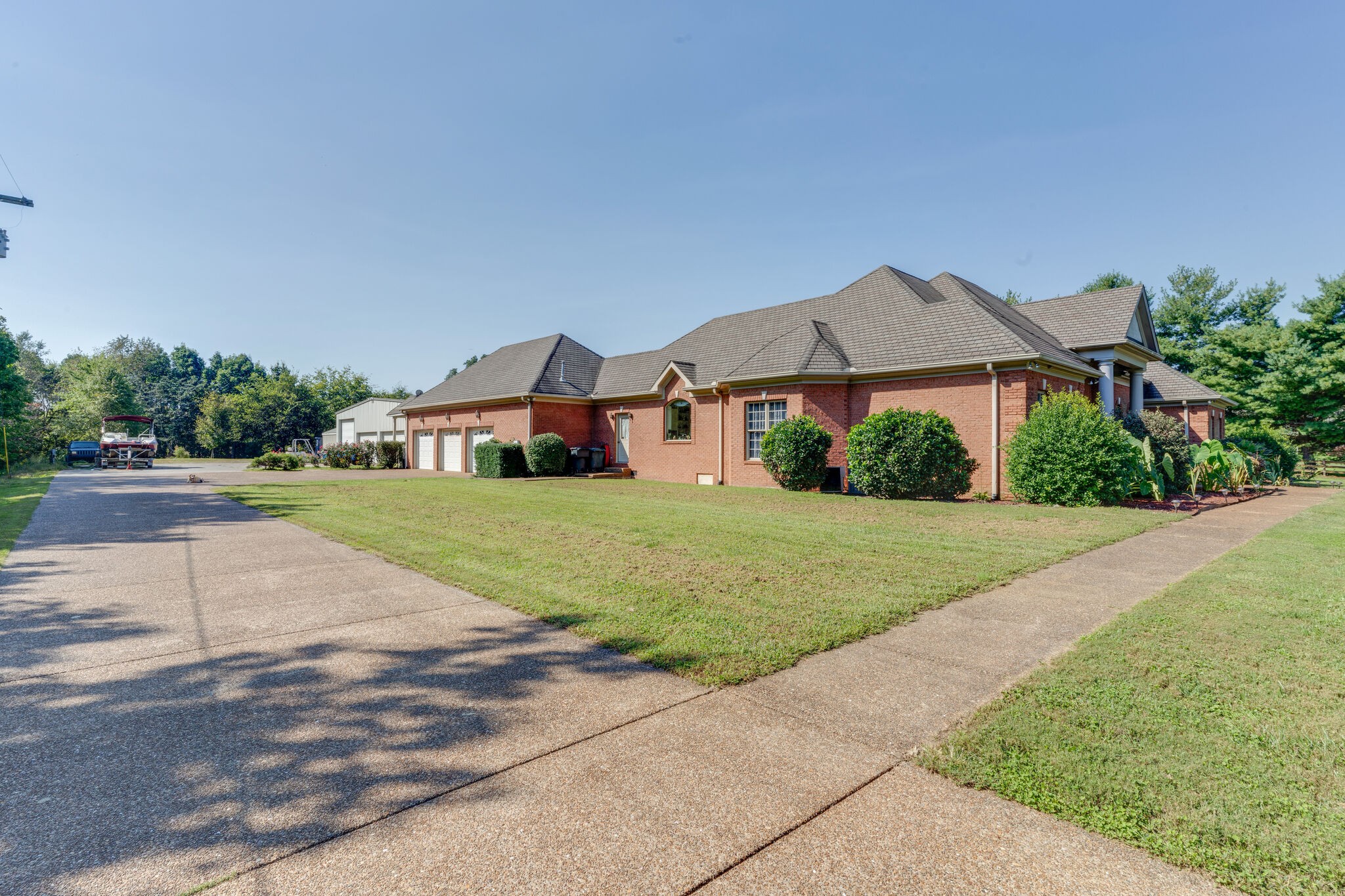 404 Denning Ford Road Portland, TN 37148 - Photo 3 of 30 a front view of house with yard and green space