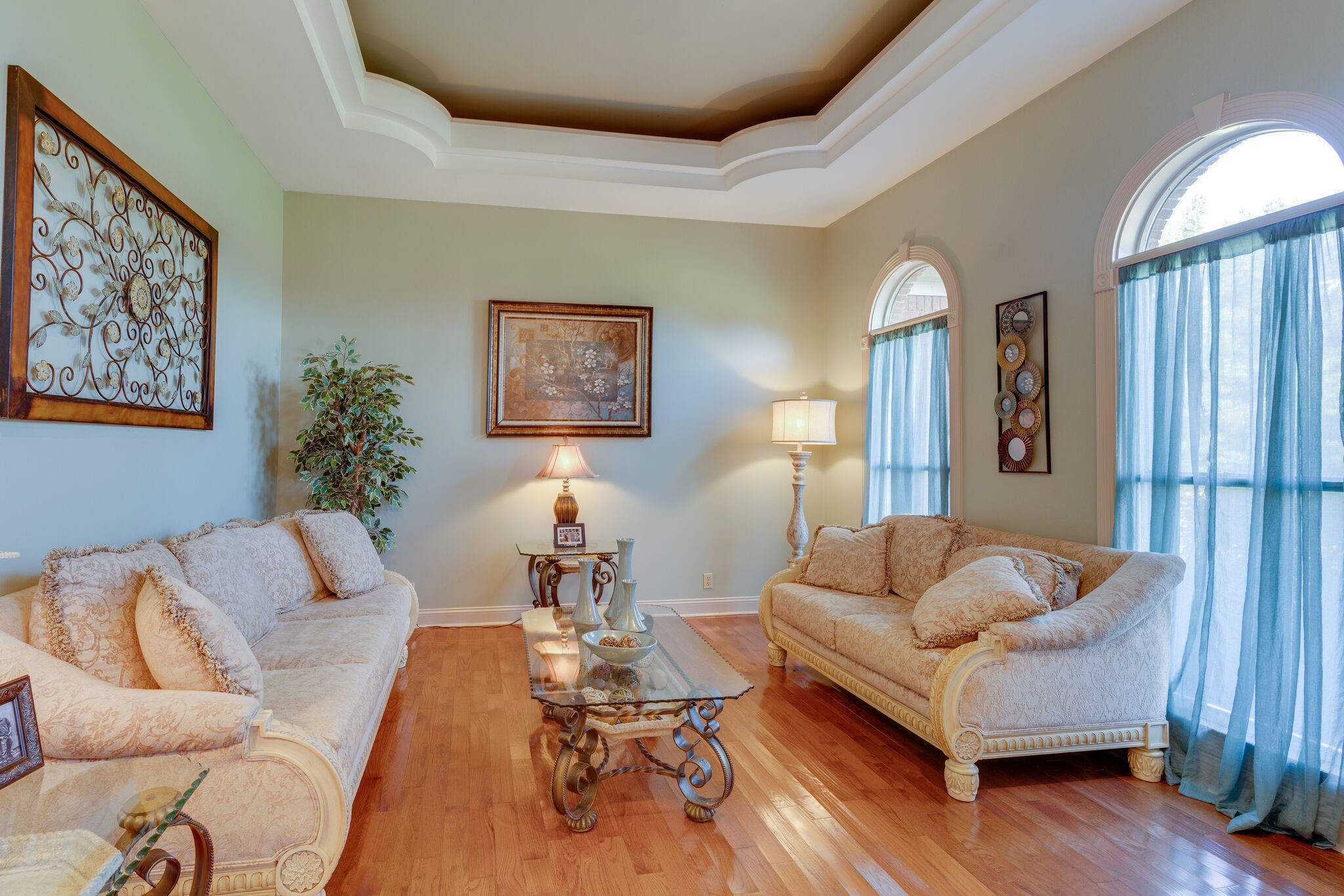 404 Denning Ford Road Portland, TN 37148 - Photo 6 of 30 a living room with furniture and wooden floor