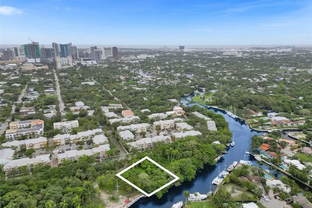 an aerial view of city