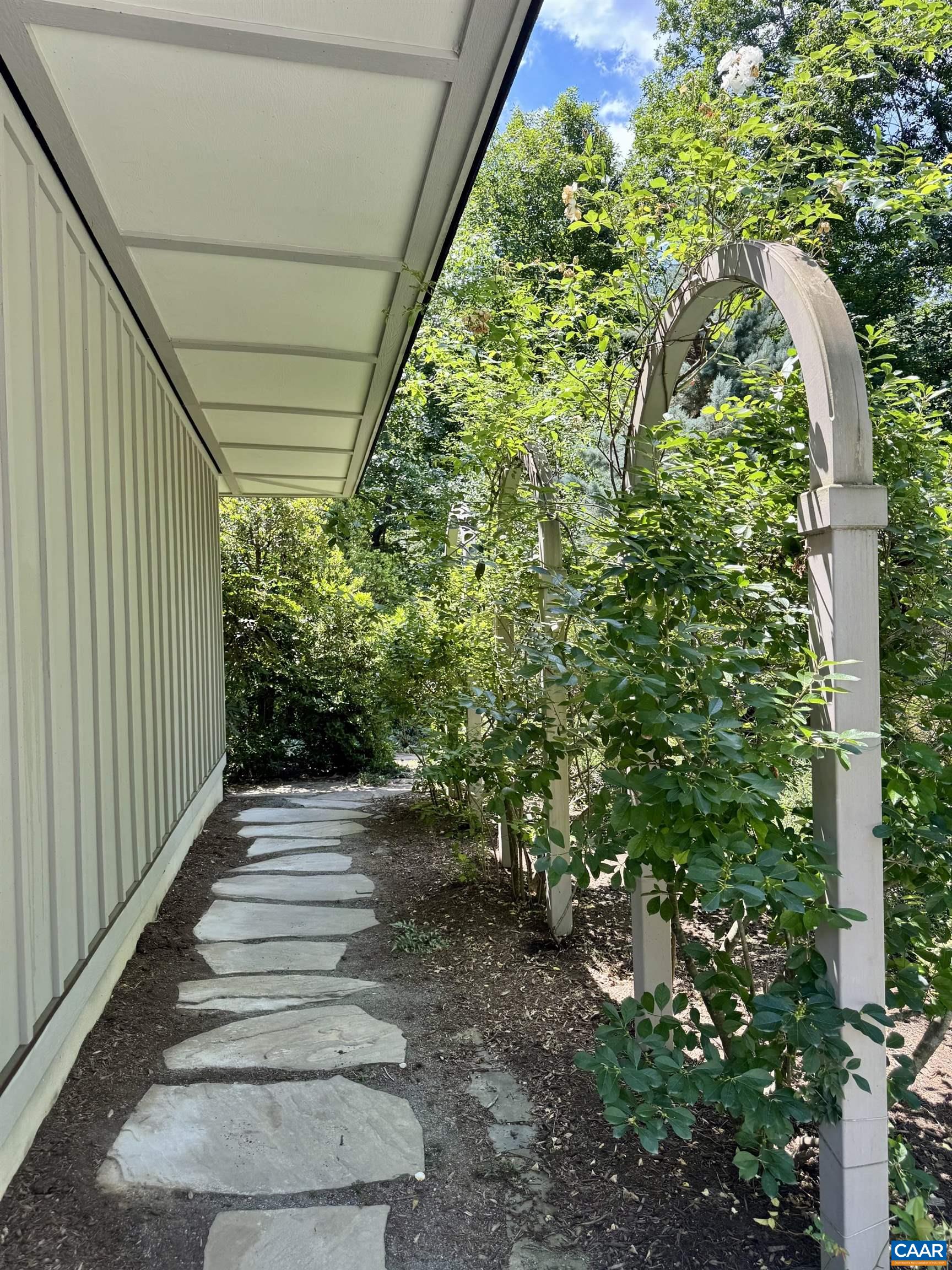 889 Old Garth Road Charlottesville, VA 22901 - Photo 13 of 35 a view of a pathway of a garden