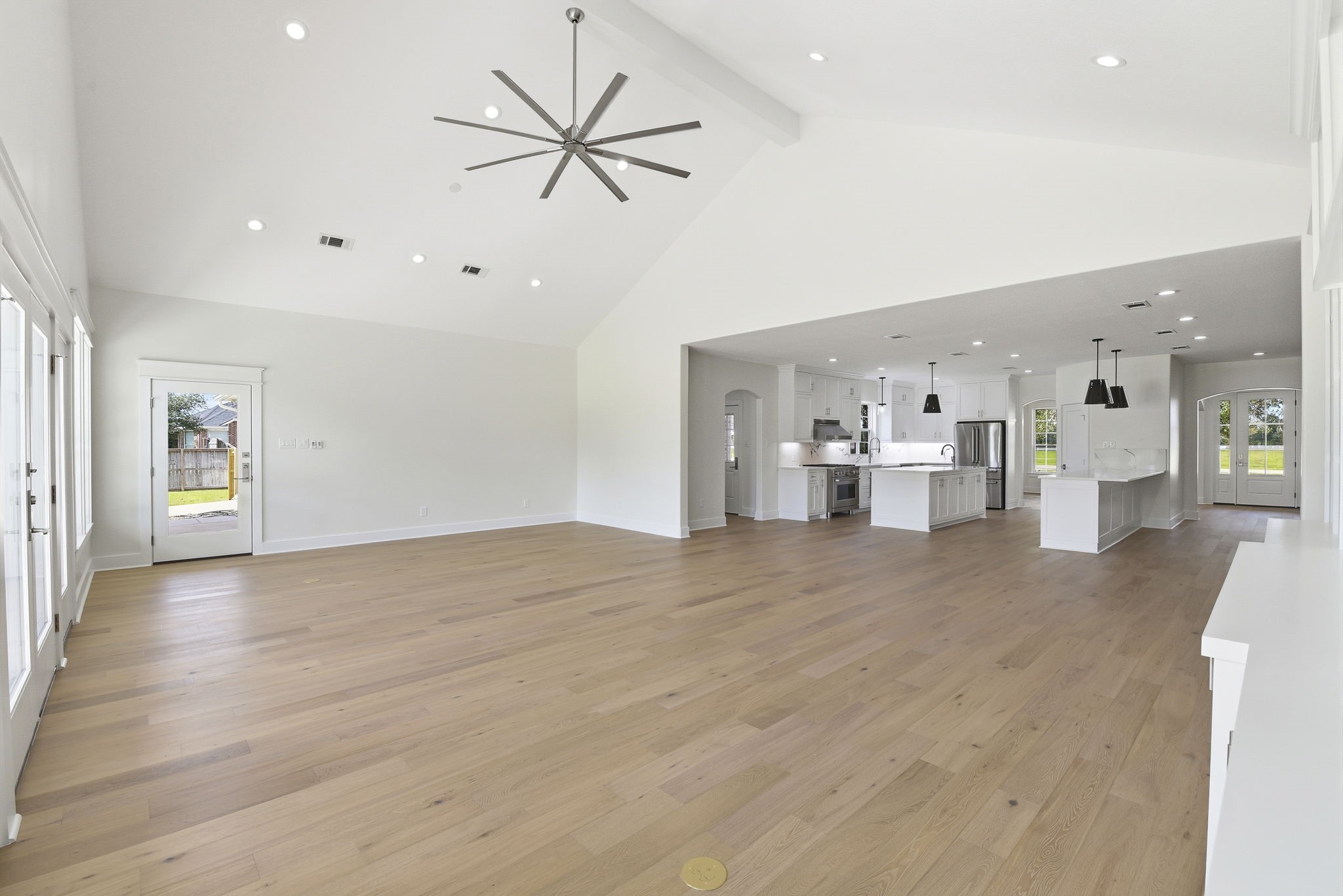 2819 Pearce Meadow Rosharon, TX 77583 - Photo 16 of 50 a view of empty room with wooden floor