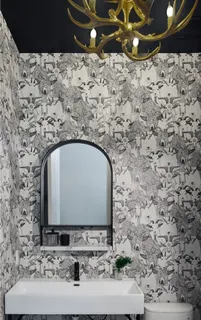 a room with gym equipment and a large window