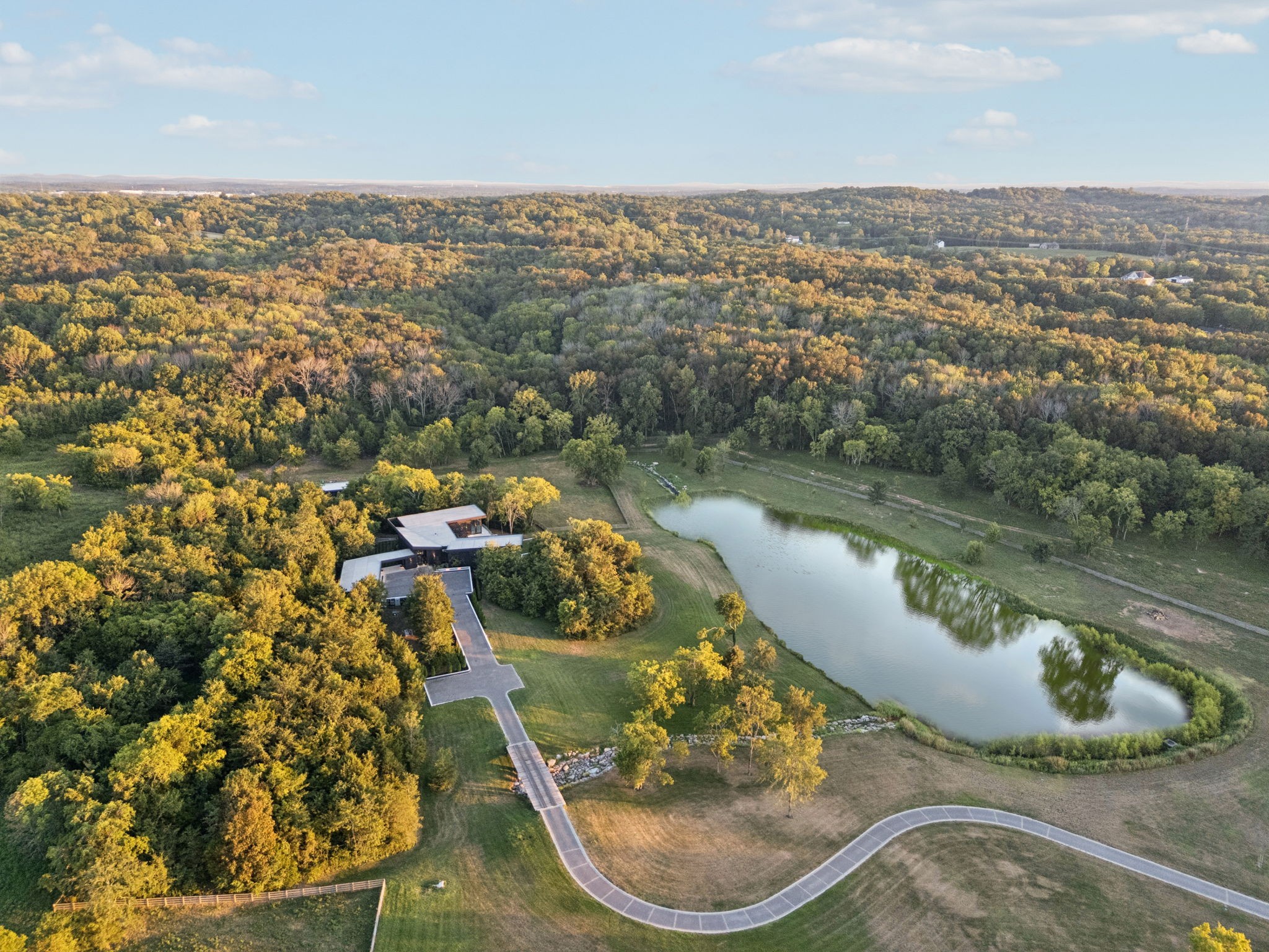 274 Callis Road Lebanon, TN 37090 - Photo 6 of 62 an aerial view of a house with yard swimming pool and outdoor seating