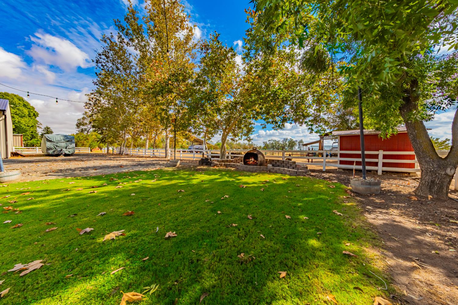 4449 Stetson Road Clovis, CA 93619 - Photo 71 of 93 a view of outdoor space with deck and garden