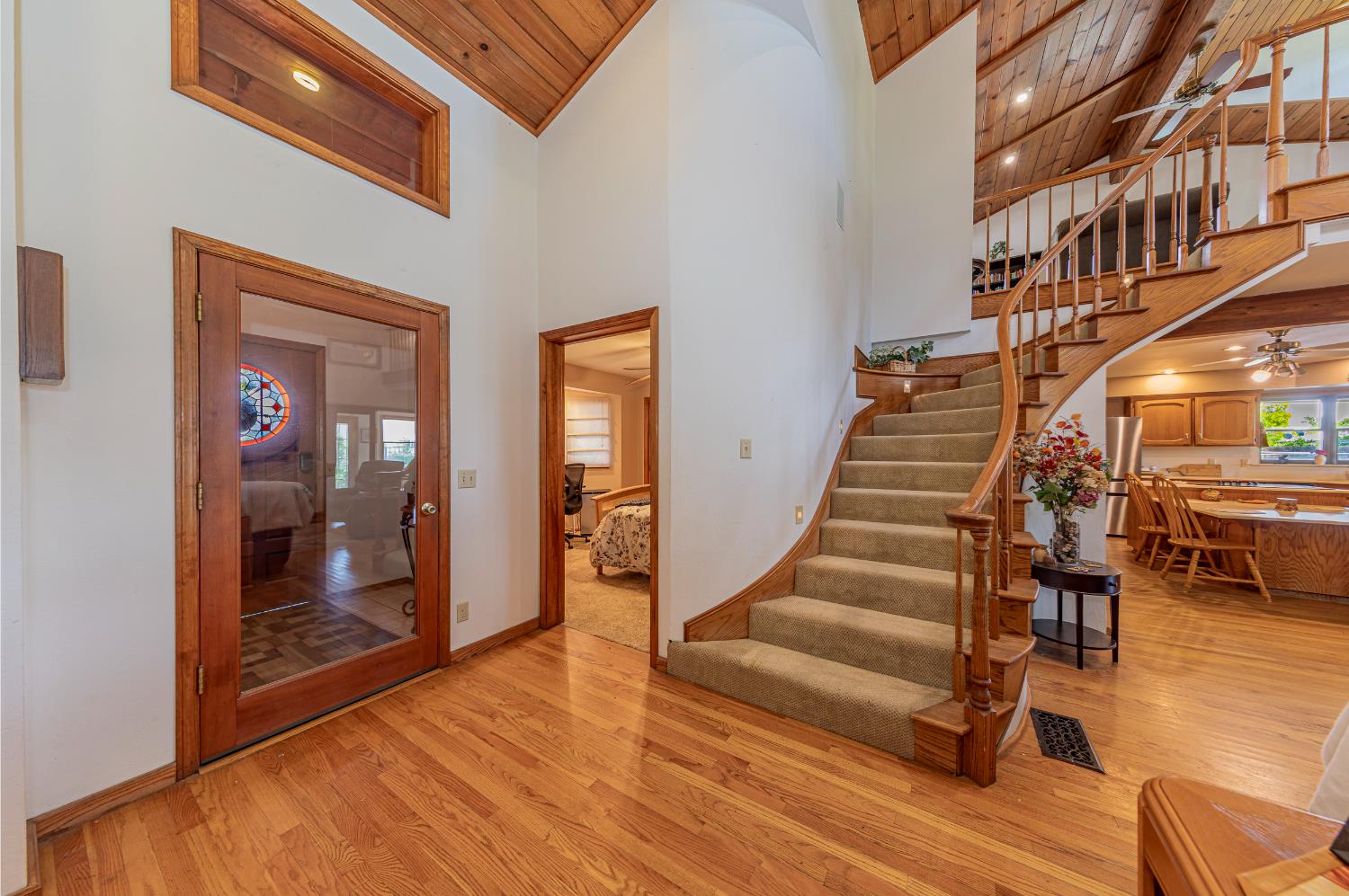 4449 Stetson Road Clovis, CA 93619 - Photo 8 of 93 a view of entryway and hall with wooden floor
