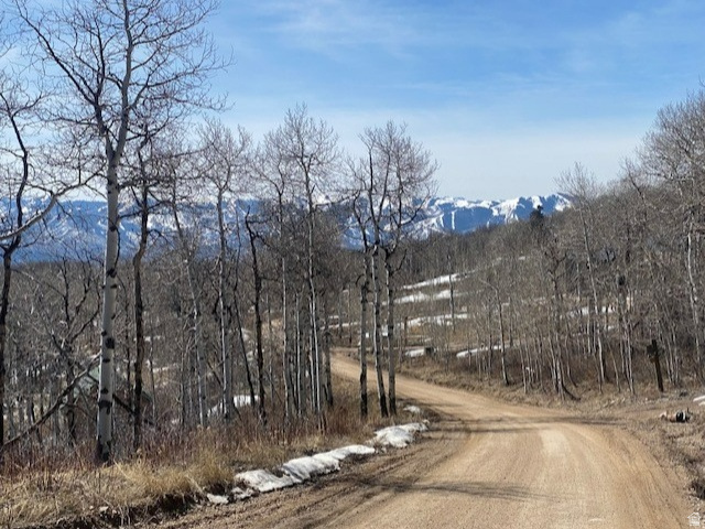 2604 South Forest Meadow Road, Unit C82 Coalville, UT 84017 - Photo 20 of 27 View of dirt / gravel road with a mountain view