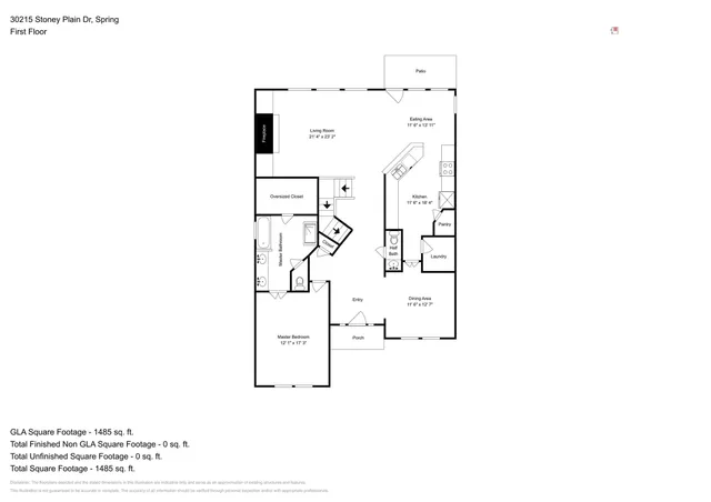 $2,390 | 30215 Stoney Plain Drive, Spring, TX 77386