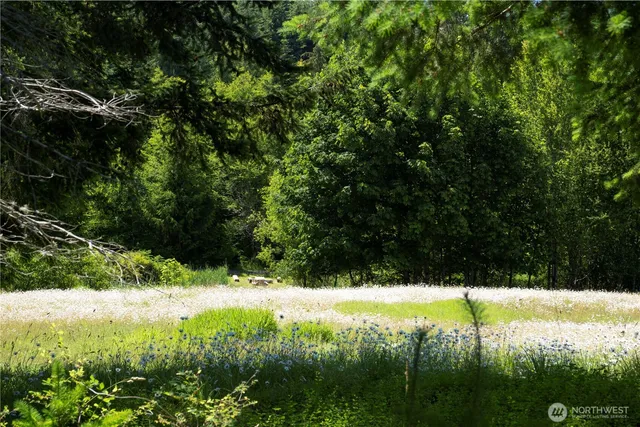 a view of an outdoor space and a lake view