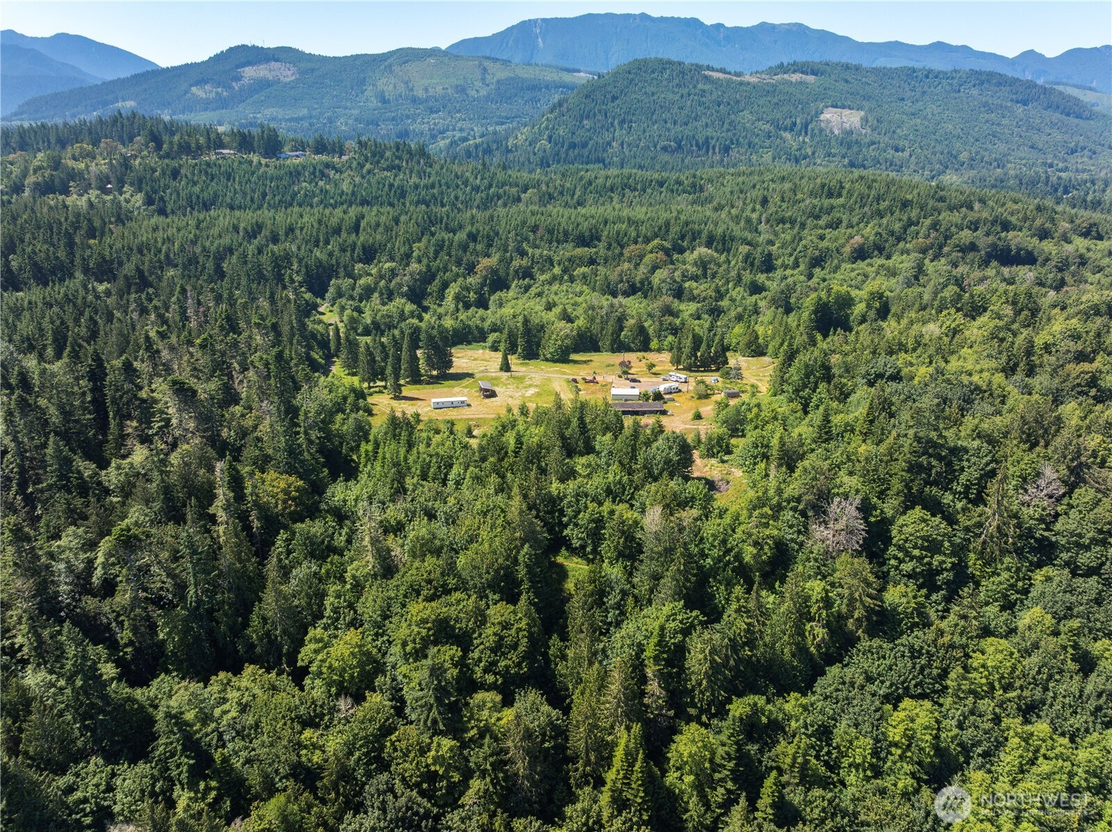 1048 Peters Road Port Angeles, WA 98363 - Photo 6 of 25 a view of a lush green hillside and houses