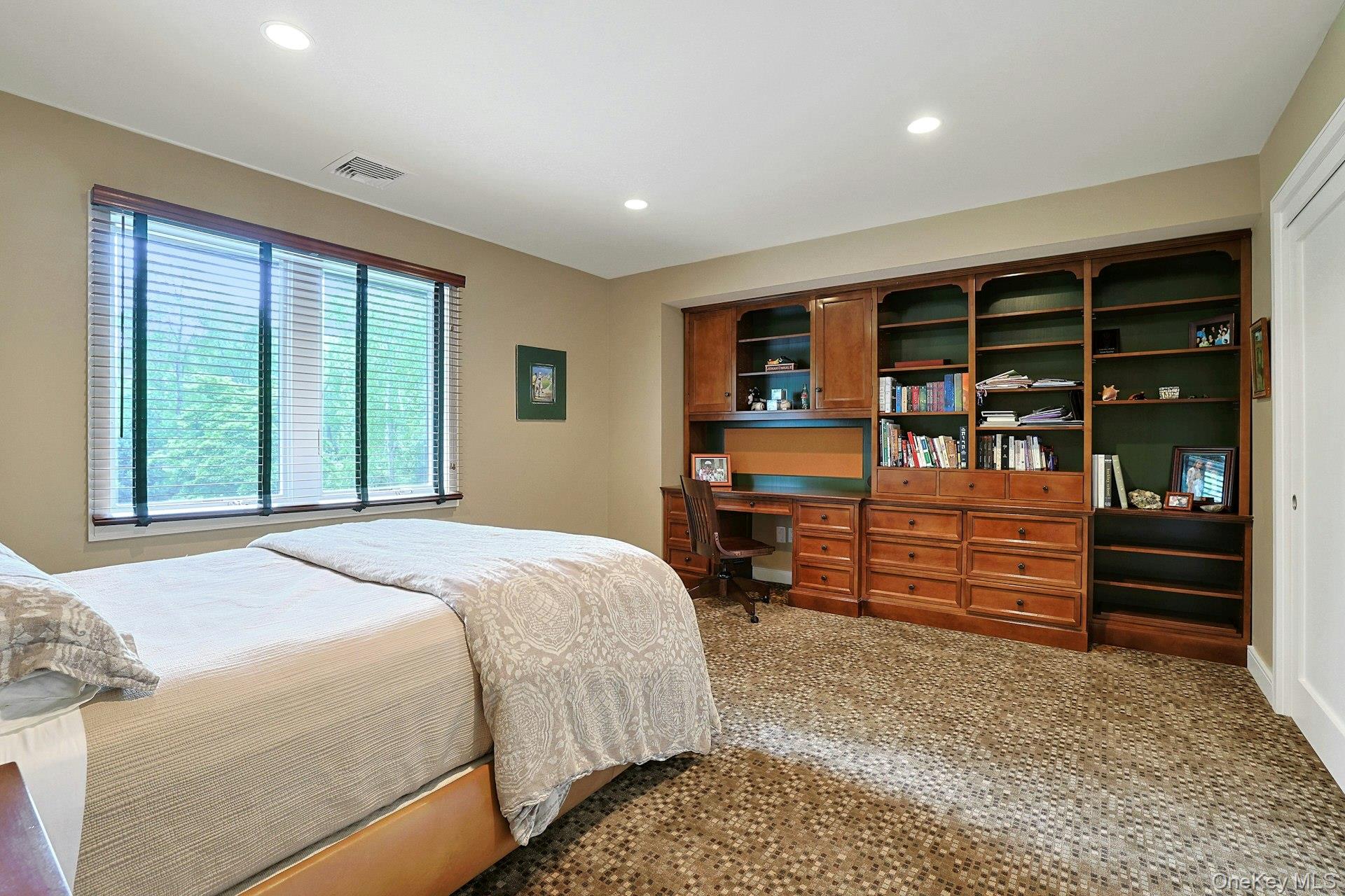 45 Jackson Road Bedford, NY 10506 - Photo 28 of 40 Upstair's bedroom with built-ins